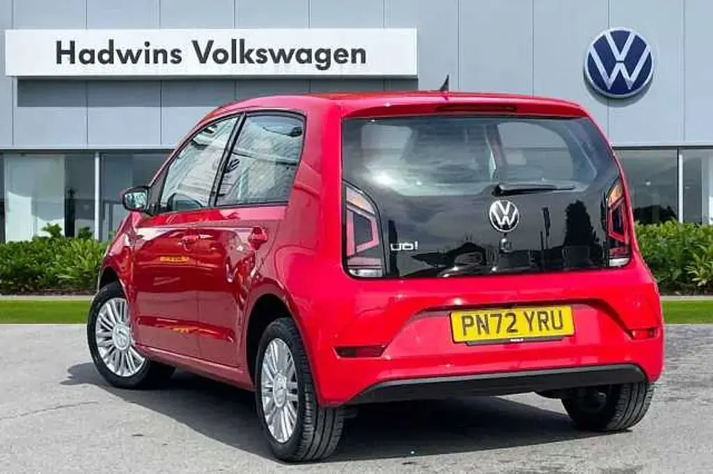 Used VW up! 65 HP (47 kW) 2022 Red Hatchback