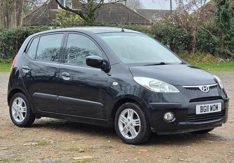 Used Hyundai i10 Comfort 2011 Black Hatchback