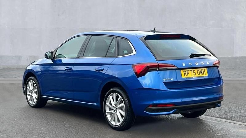 Used Skoda Scala SE L 150 HP (110 kW) 2025 Race blue Hatchback