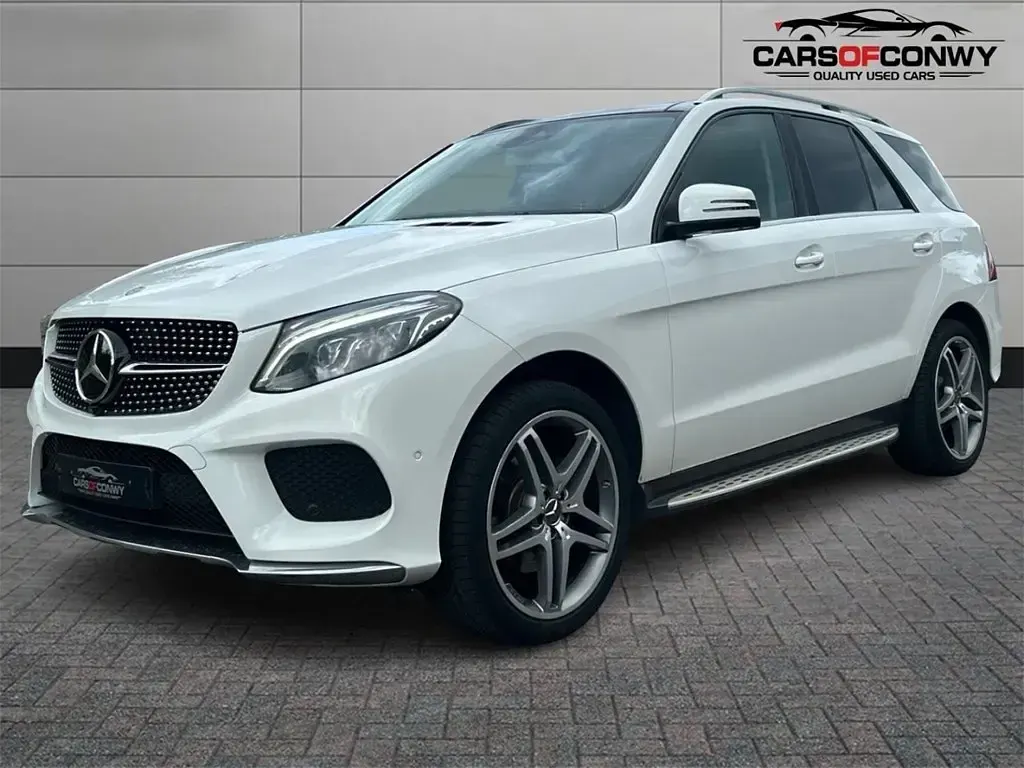 Used Mercedes GLE350 AMG line 258 HP (189 kW) 2016 White SUV
