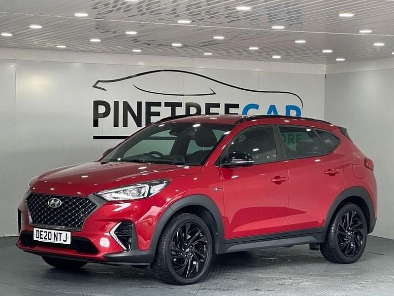 Used Hyundai Tucson N Line 136 HP (100 kW) 2020 Red SUV