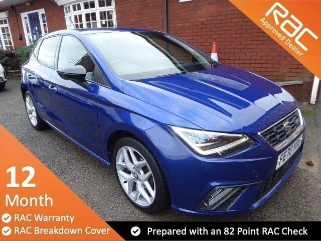Blue Used 2020 Seat Ibiza FR Hatchback | £11,000 (Fair price) - Image 1/3