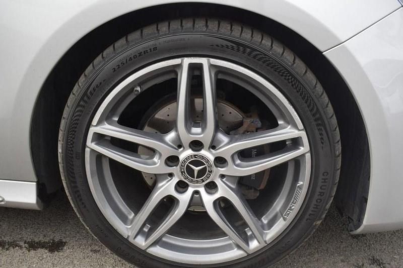 Used Mercedes A200 AMG line 136 HP (100 kW) 2018 Silver Hatchback