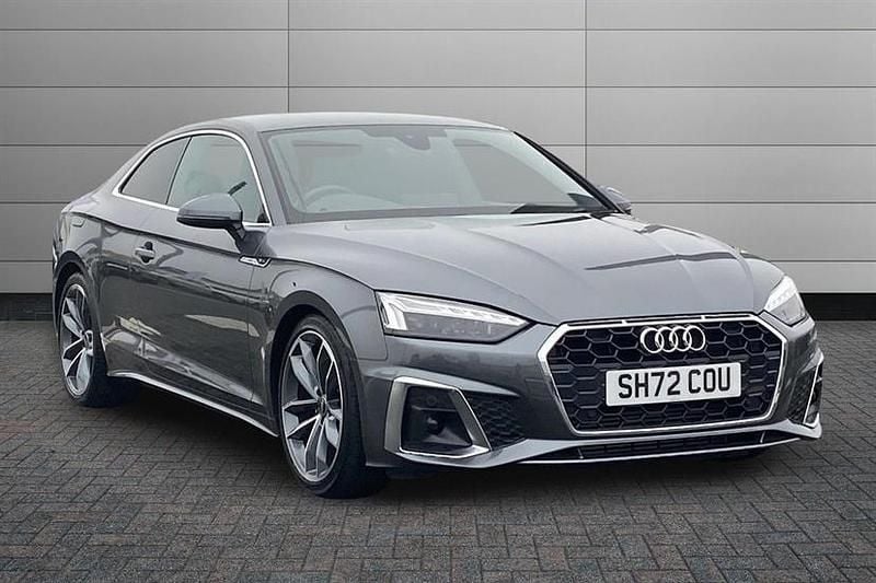 Used Audi A5 S-Line 150 HP (110 kW) 2023 Grey Coupe