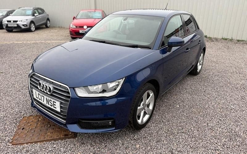 Used Audi A1 Sportback Sport 125 HP (91 kW) 2017 Blue Hatchback