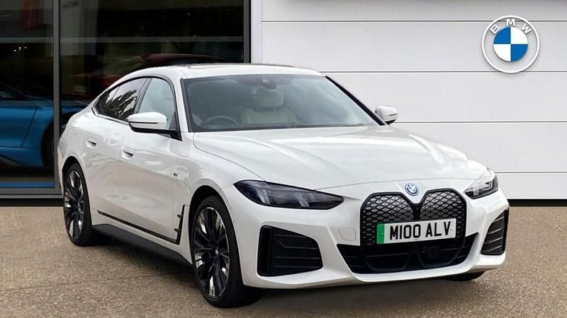 White Used 2025 BMW i4 M Sport Sedan | £36,900 (Fair price) - Image 1/4