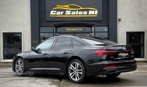 Used Audi A6 S-Line 204 HP (150 kW) 2022 Black Sedan