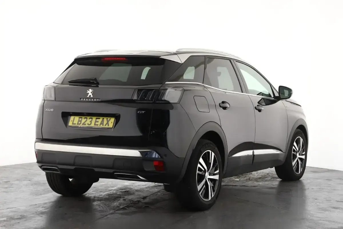 Used Peugeot 3008 GT 129 HP (94 kW) 2023 Black SUV
