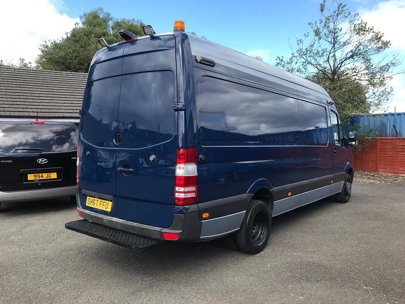 Used Mercedes Sprinter 2018 Blue Van