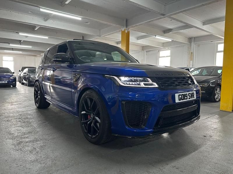 Blue Used 2019 Land Rover Range Rover Sport SVR SUV | £41,000 (Super price) - Image 1/4