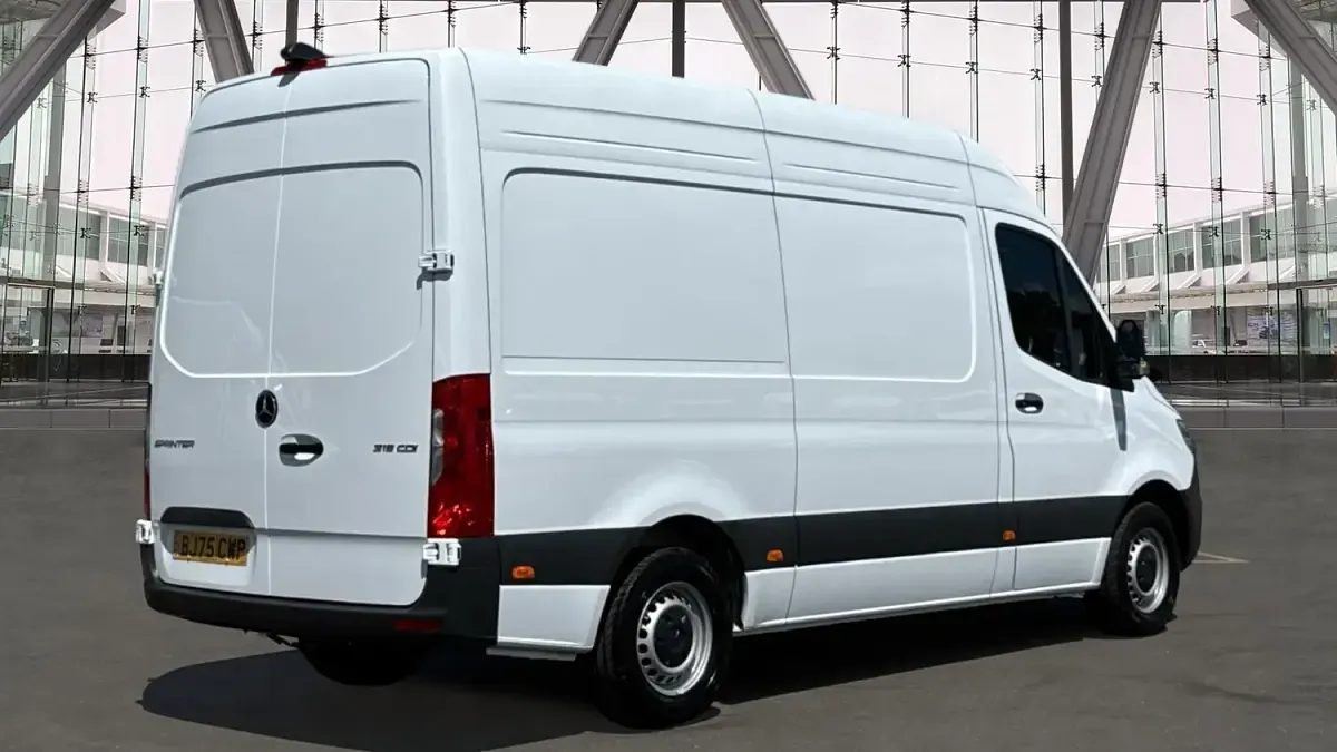 Used Mercedes Sprinter 150 HP (110 kW) 2025 White Van
