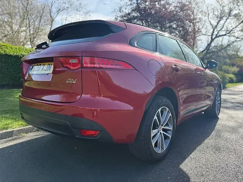 Second-hand Jaguar F-Pace R-Sport 180 CP (132 kW) 2020 Roșu SUV