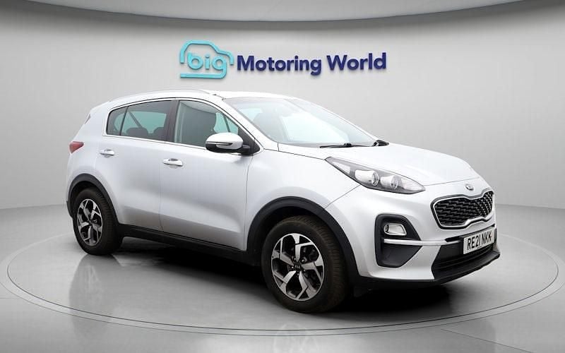 Used Kia Sportage 136 HP (100 kW) 2021 Silver SUV