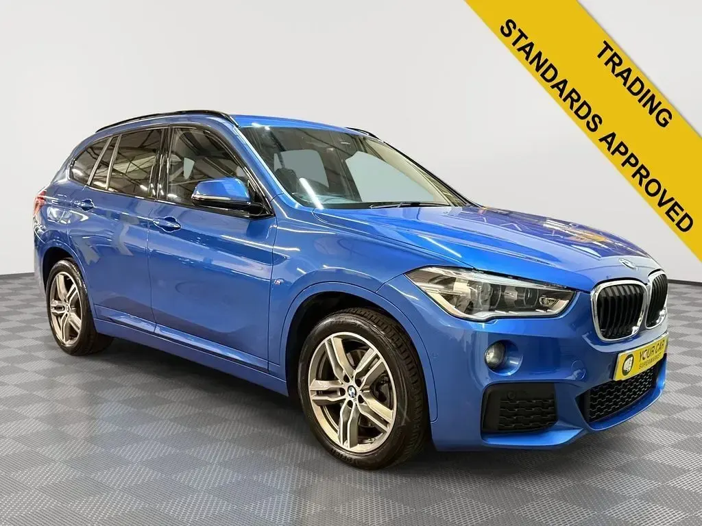 Used BMW X1 M Sport 190 HP (139 kW) 2019 Blue SUV