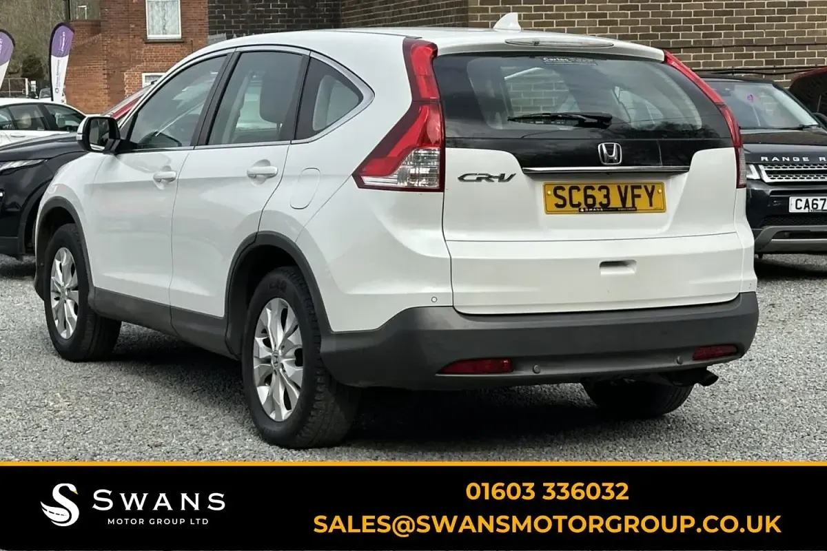 Used Honda CR-V SE 155 HP (114 kW) 2014 White SUV