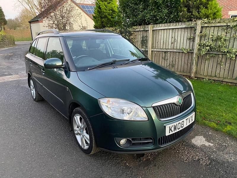 Green Used 2008 Skoda Fabia Drive Estate | £1,790 (Fair price) - Image 1/4