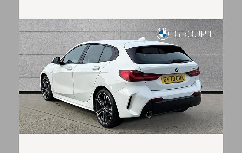 Used BMW 118 M Sport 136 HP (100 kW) 2023 White Hatchback