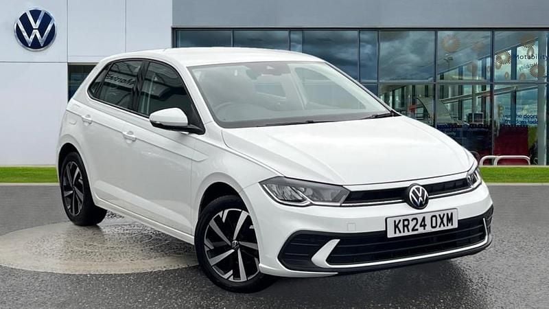 White Used 2024 VW Polo Life Hatchback | £16,857 (Fair price) - Image 1/4