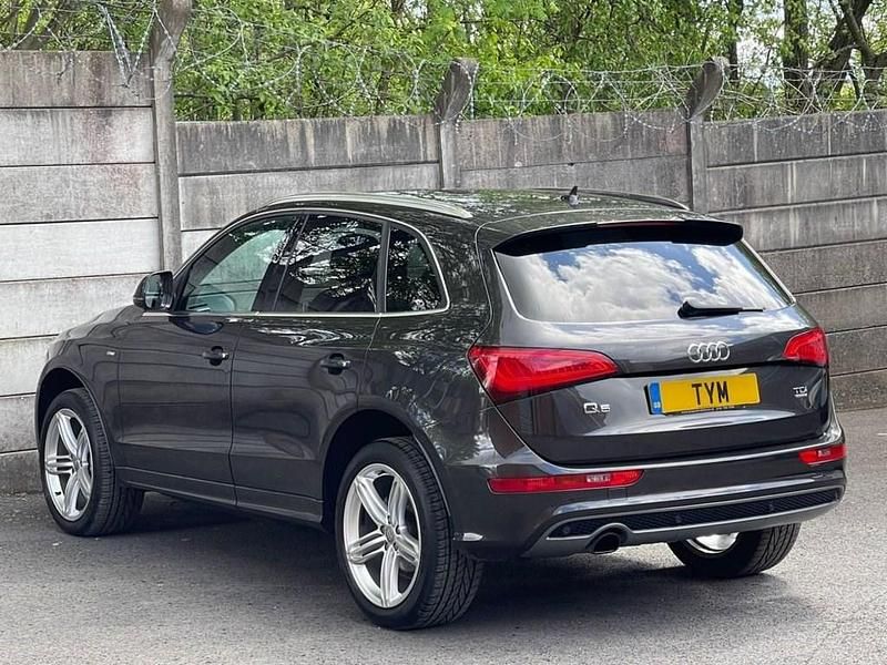 Begagnad Audi Q5 S-line plus 143 HK (105 kW) 2013 Grå SUV