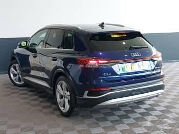 Used Audi Q4 e-tron S-Line 125 kW (170 HP) 2021 Blue SUV