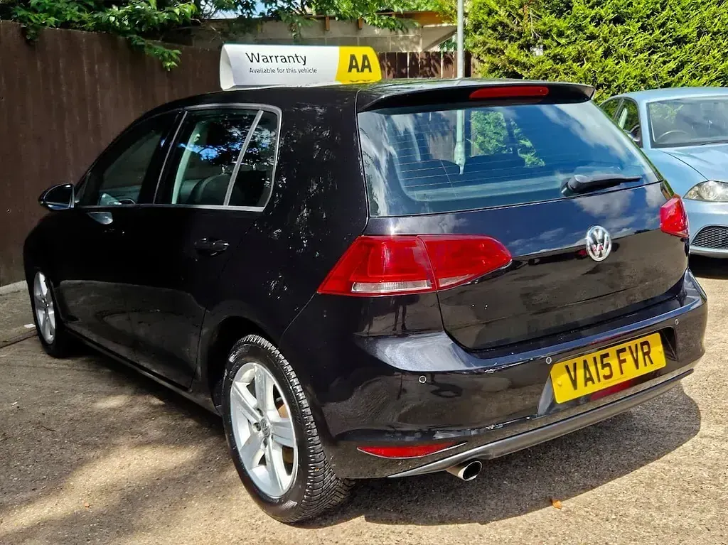 Used VW Golf VII Match 2015 Black Hatchback