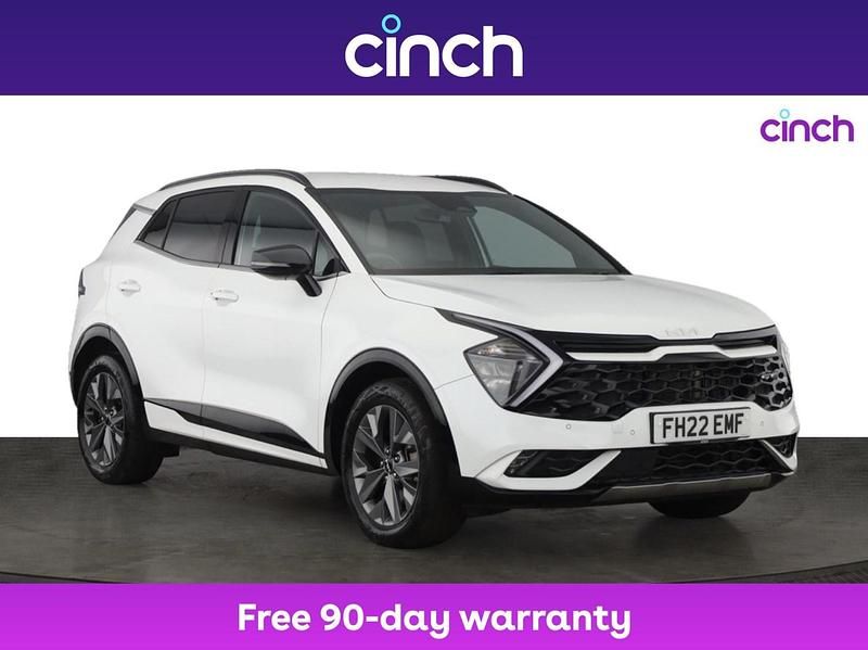 White Used 2022 Kia Sportage GT-Line SUV | £23,249 (Fair price) - Image 1/3