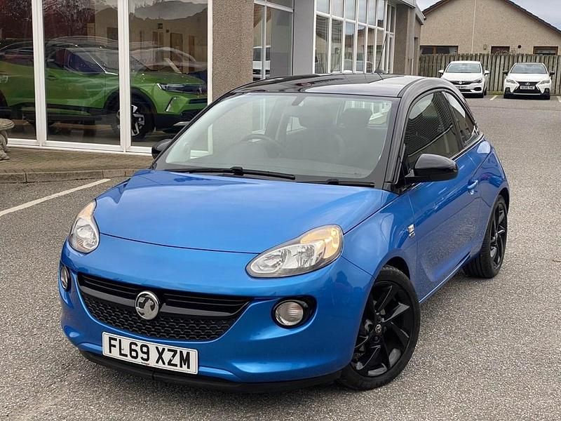Used Vauxhall Adam 70 HP (51 kW) 2019 Blue Hatchback