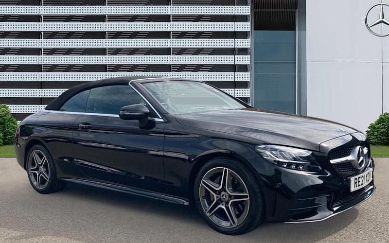 Used 2023 Mercedes C200 AMG line Cabriolet | £25,344 (Fair price) - Image 1/4