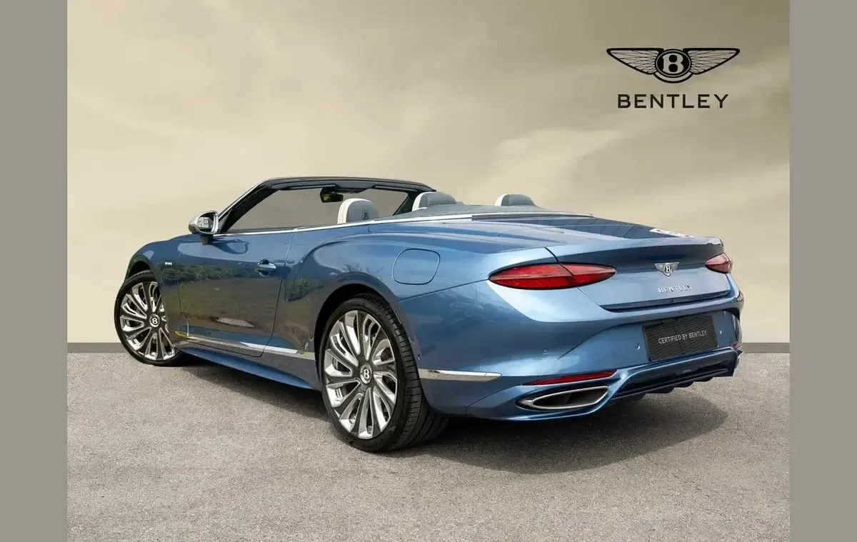 Used Bentley Continental Mulliner 770 HP (566 kW) 2025 Blue Cabriolet