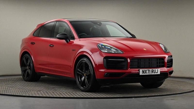 Red Used 2021 Porsche Cayenne SUV | £49,700 (Super price) - Image 1/4