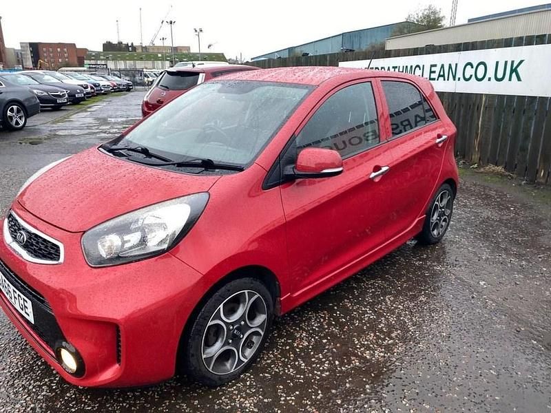 Used Kia Picanto Sport 84 HP (61 kW) 2016 Red Hatchback