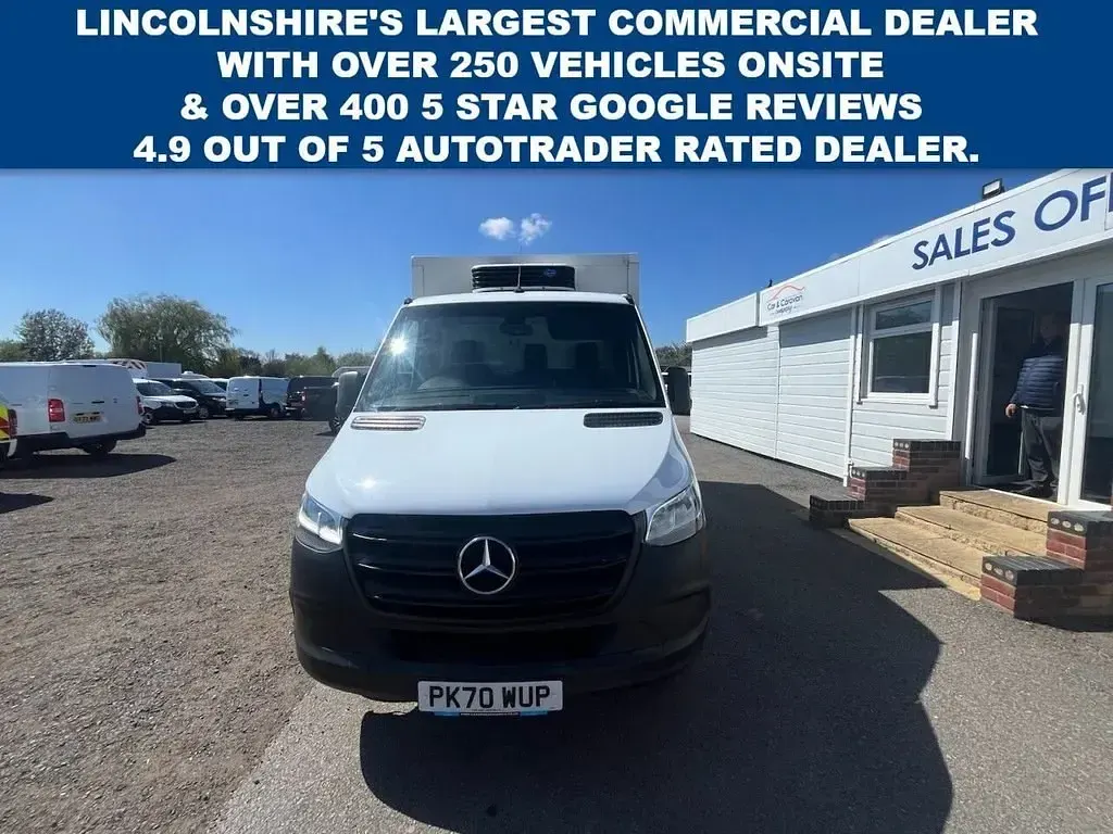 Begagnad Mercedes Sprinter Progressive 150 HK (110 kW) 2020 Vit Van
