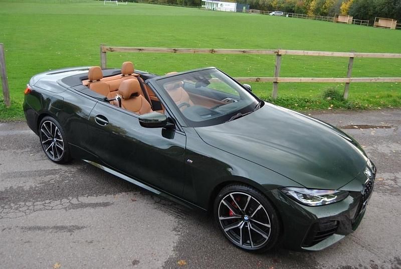 Green Used 2021 BMW M440 M Sport Sedan | £38,990 (Fair price) - Image 1/4