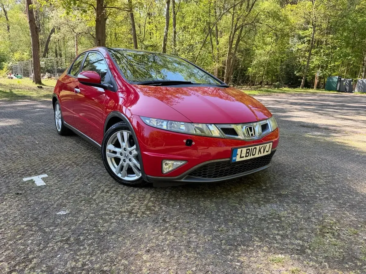Gebraucht Honda Civic EX 140 PS (102 kW) 2010 Rot Kleinwagen