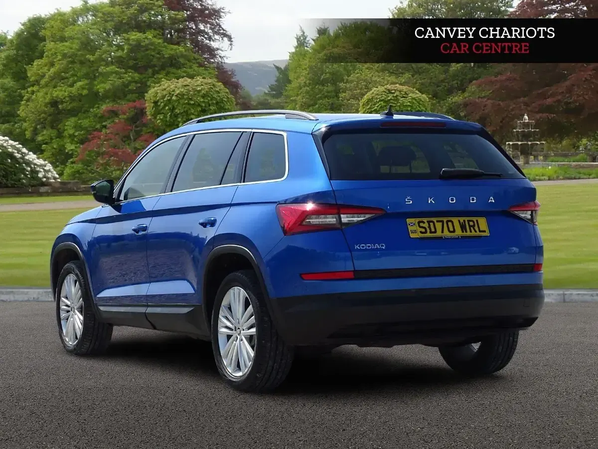 Second-hand Skoda Kodiaq SE L 150 CP (110 kW) 2020 Albastru SUV
