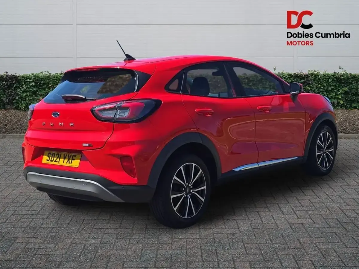 Used Ford Puma Titanium 125 HP (91 kW) 2021 Red SUV