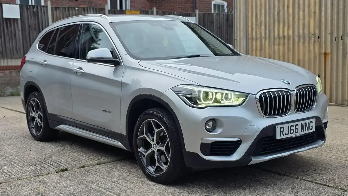Used BMW X1 xLine 150 HP (110 kW) 2016 Silver SUV