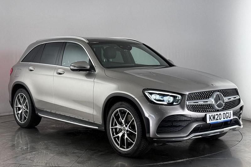 Silver Used 2020 Mercedes GLC300 AMG Line Premium Estate | £30,150 (Good price) - Image 1/1