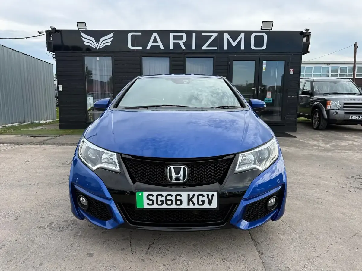 Used Honda Civic Sport 100 HP (73 kW) 2016 Blue Hatchback