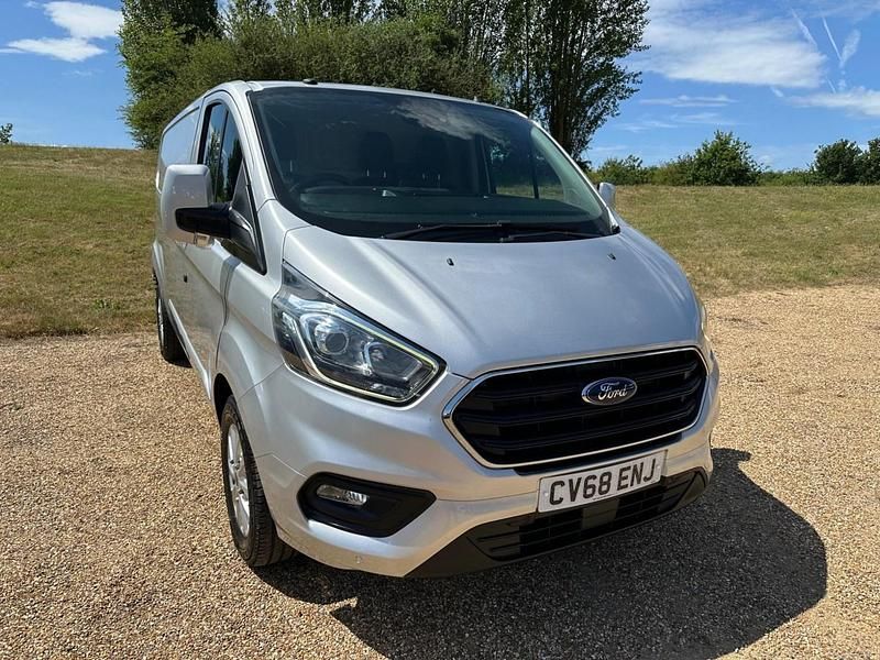Silver Used 2018 Ford Transit Custom Limited Van | £15,475 (A bit pricey) - Image 1/4
