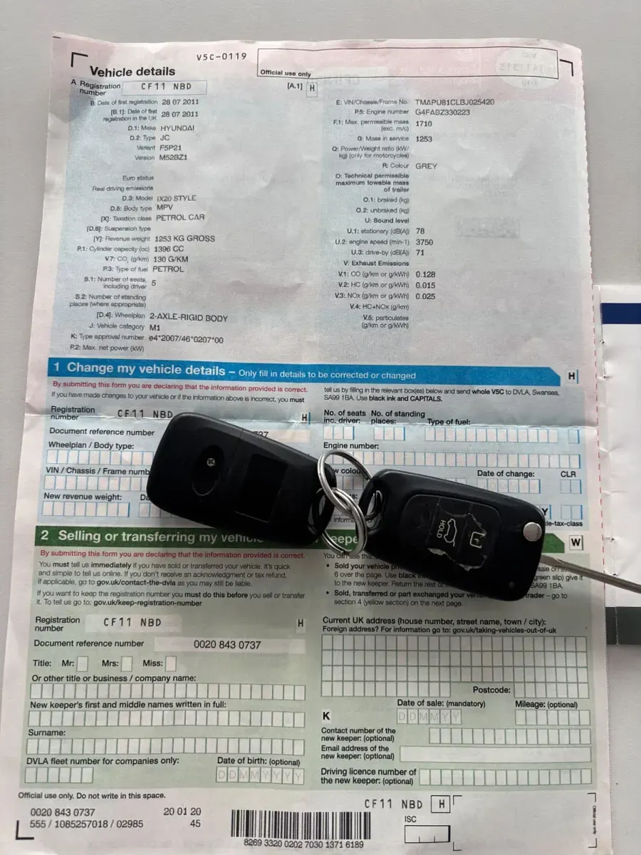 Used Hyundai ix20 Style 2011 Grey Hatchback