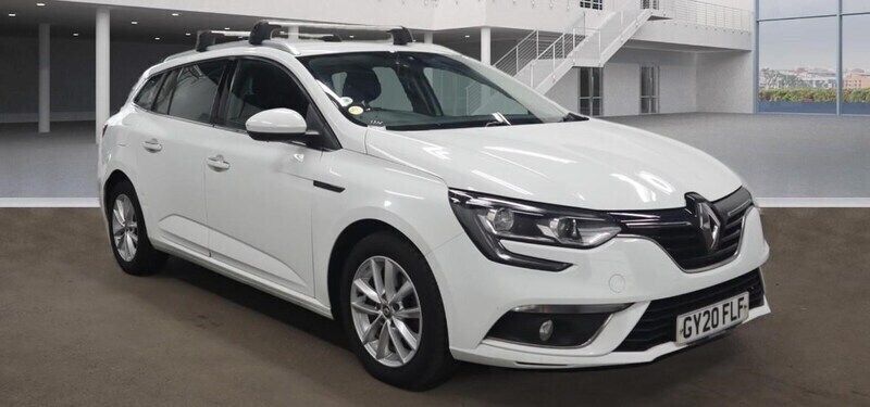 White Used 2020 Renault Mégane GrandTour Play Estate | £6,975 (A bit pricey) - Image 1/2