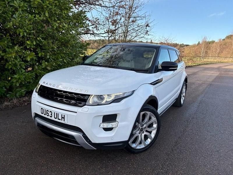 Used Land Rover Range Rover evoque Dynamic 190 HP (139 kW) 2013 White SUV
