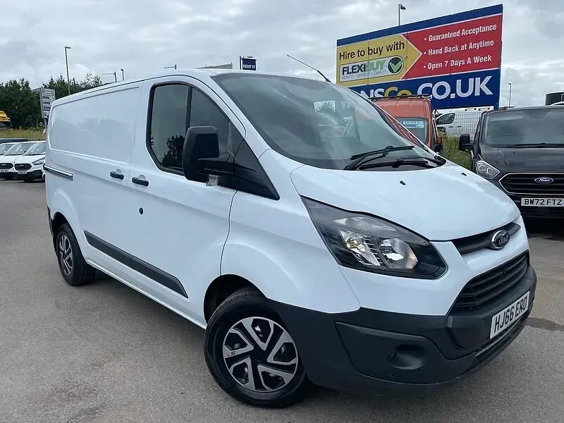 Used Ford Transit Custom 130 HP (95 kW) 2016 White Van