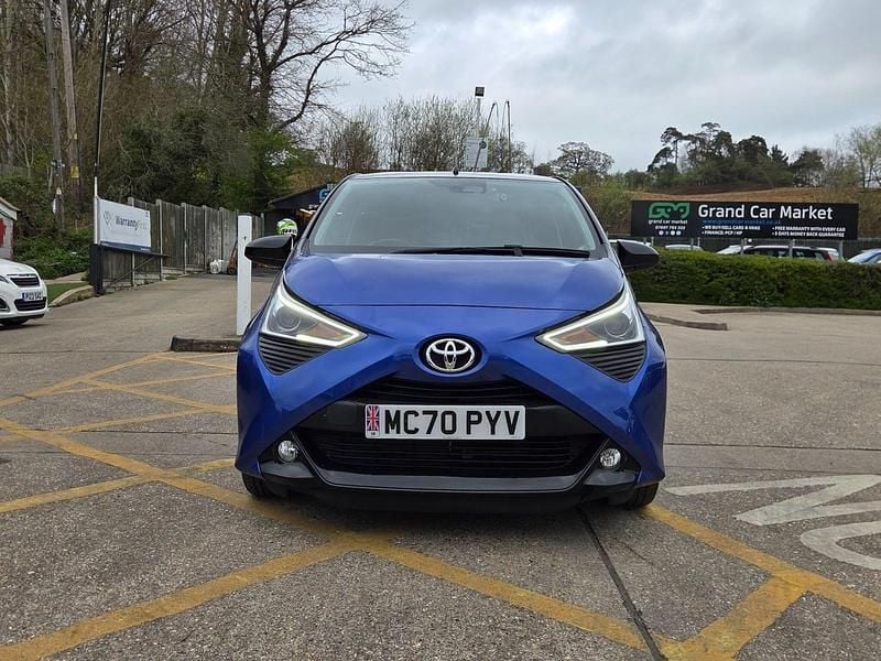 Used Toyota Aygo X-clusiv 2020 Blue Hatchback