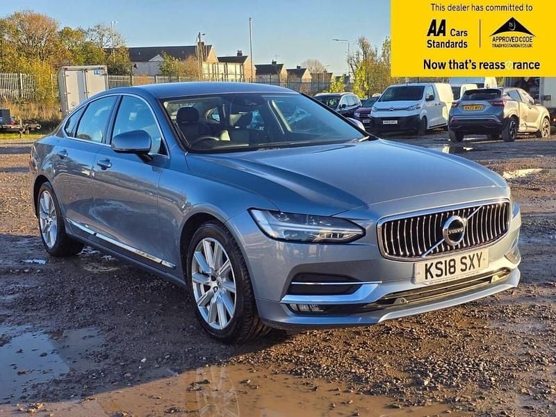 Blue Used 2018 Volvo S90 Inscription Sedan | £11,988 (Fair price) - Image 1/4