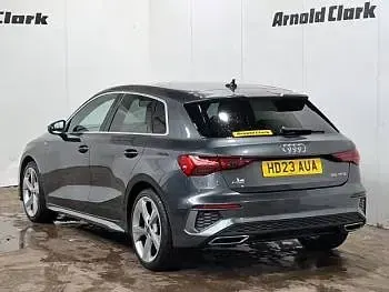 Used Audi A3 S-Line 150 HP (110 kW) 2023 Grey Sedan