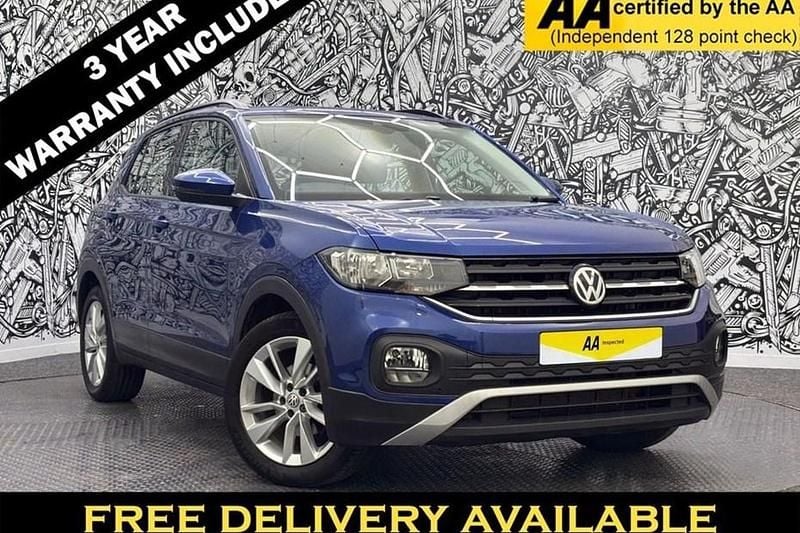 Blue Used 2020 VW T-Cross SE SUV | £15,195 (Fair price) - Image 1/1