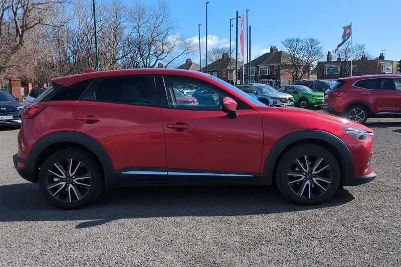 Used Mazda CX-3 Inclusive 121 HP (88 kW) 2017 Red SUV