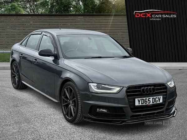 Used Audi A4 Black Edition 190 HP (139 kW) 2015 Grey Sedan